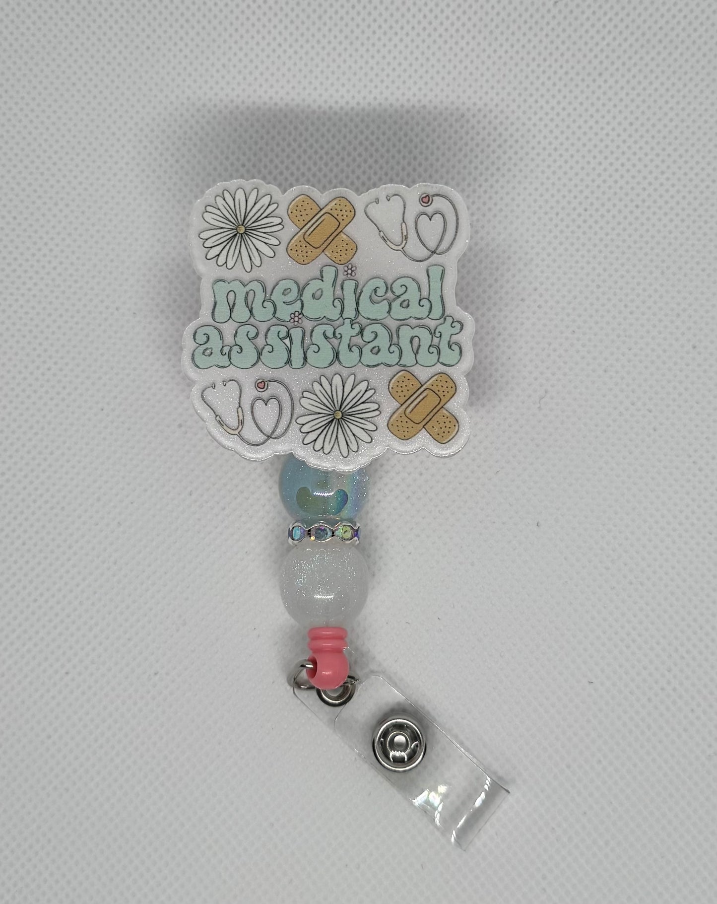 Medical Assistant Badge Reel 🌸