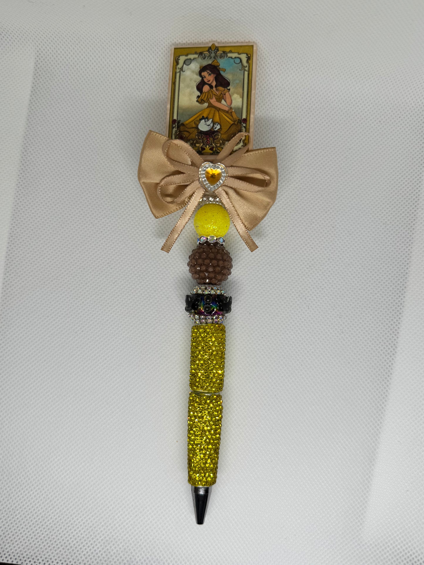 Enchanted Rose Princess Beaded Pen