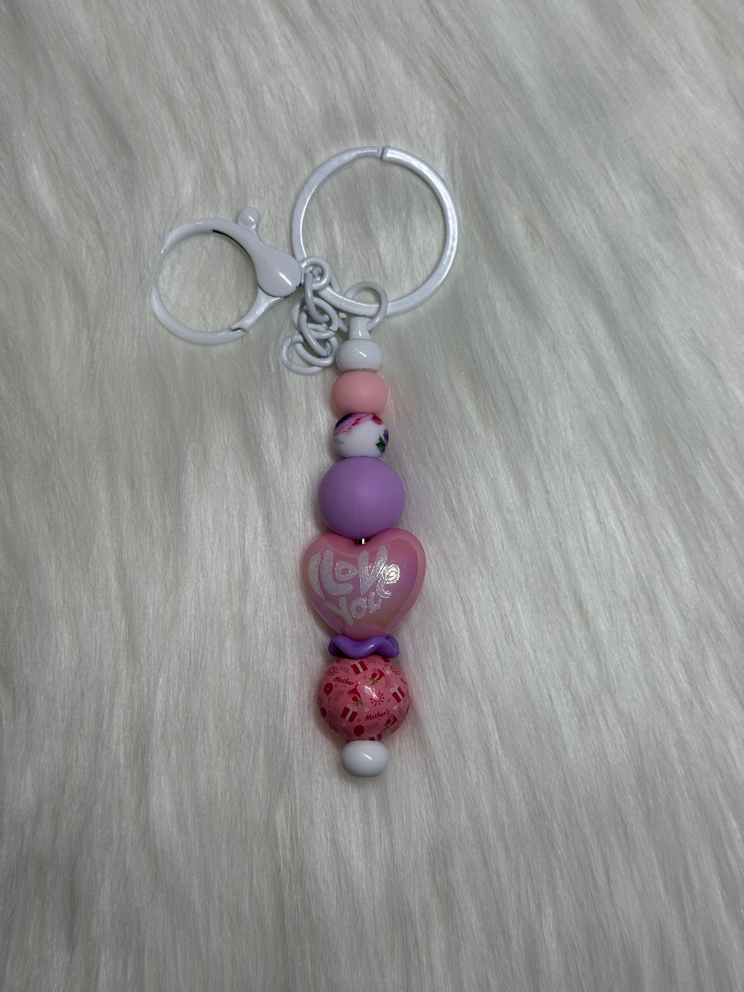 💕 “Love You” Heart Keychain 💕