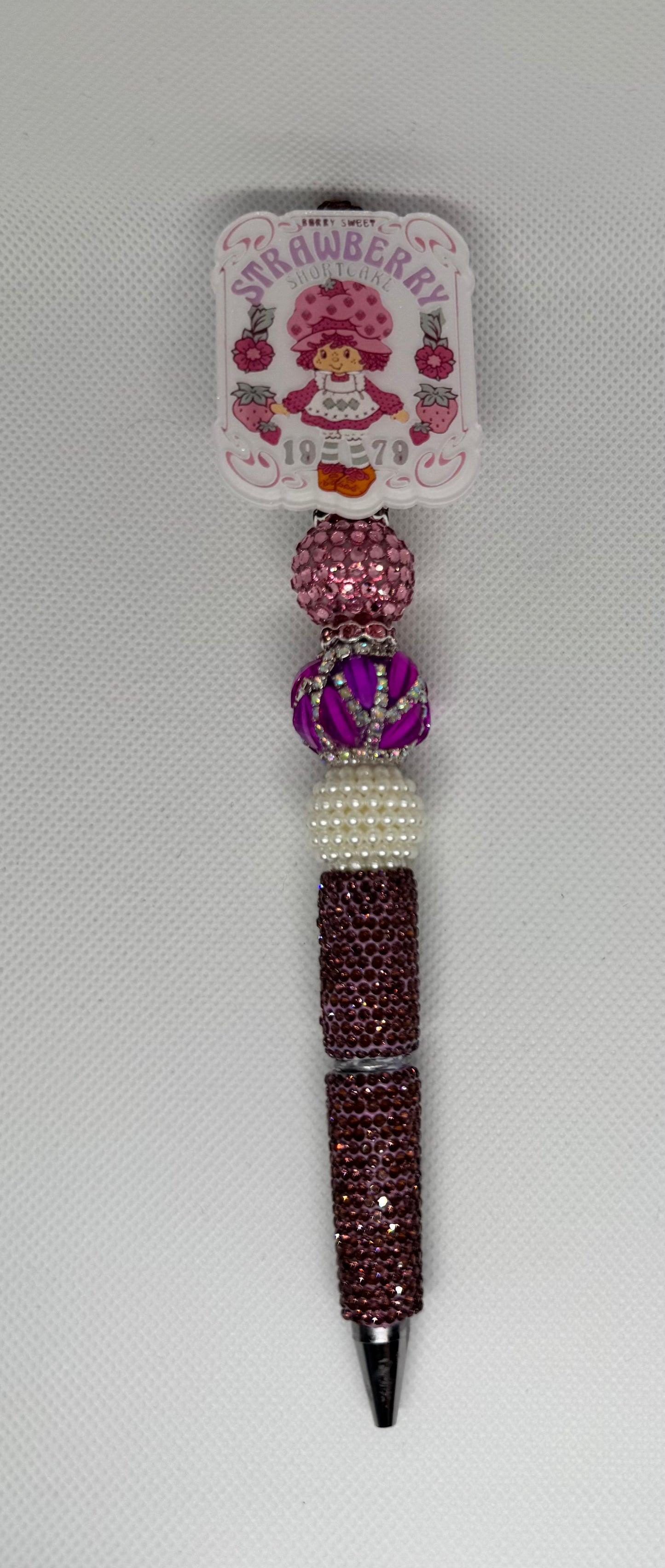 Strawberry Sweet Beaded Pen