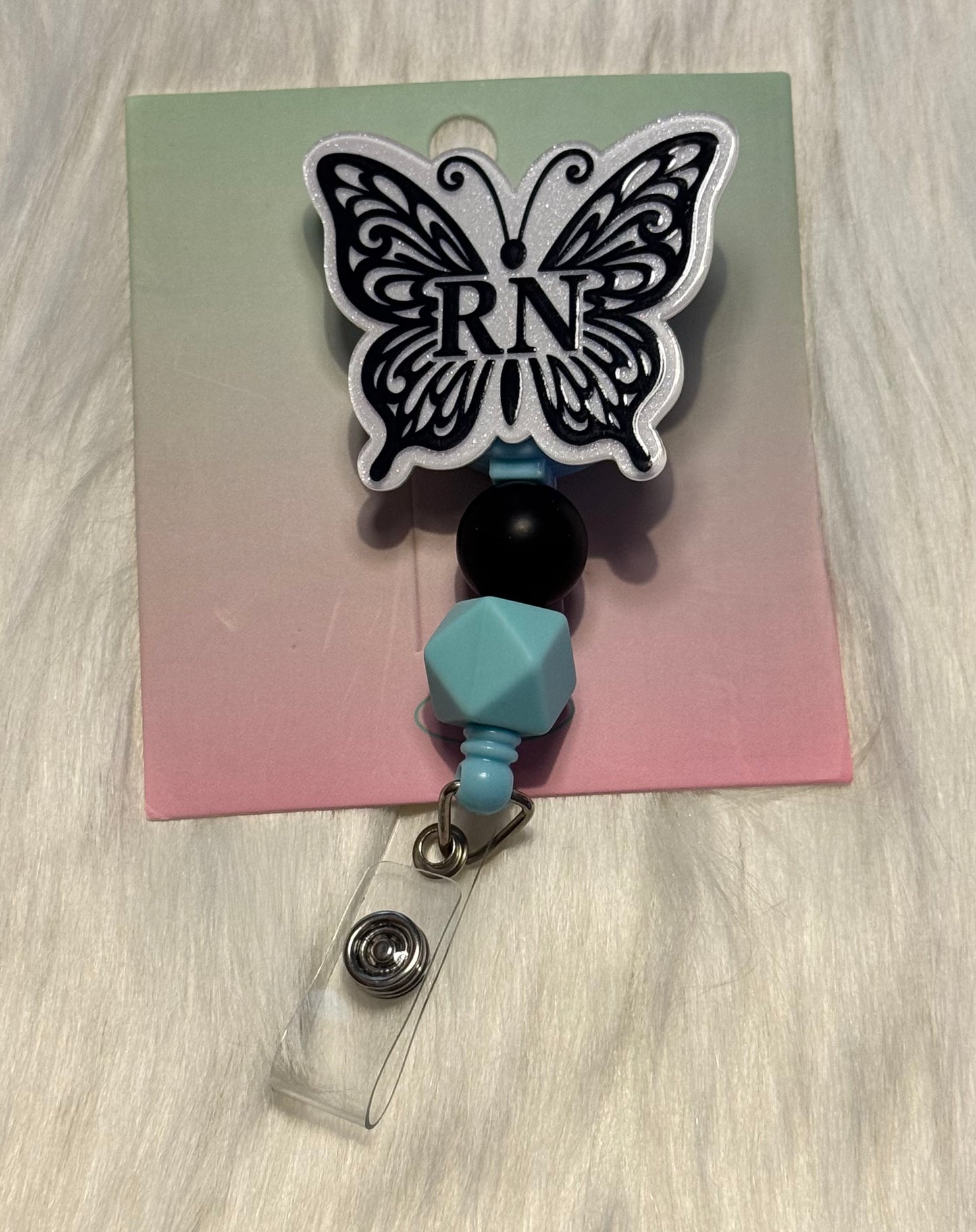 RN Butterfly Badge Reel ✨🦋