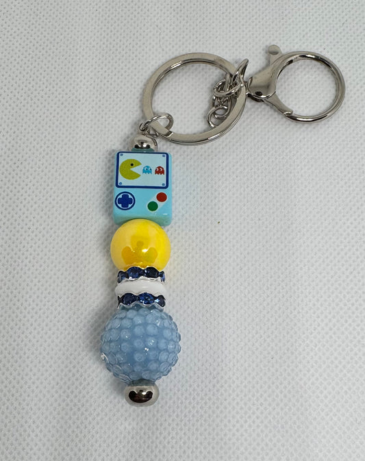Retro Gamer Keychain