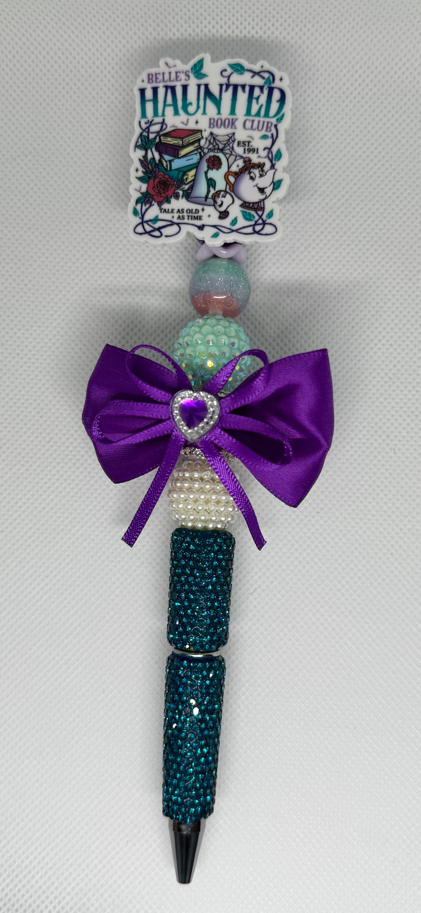 Haunted Book Club Beaded Pen