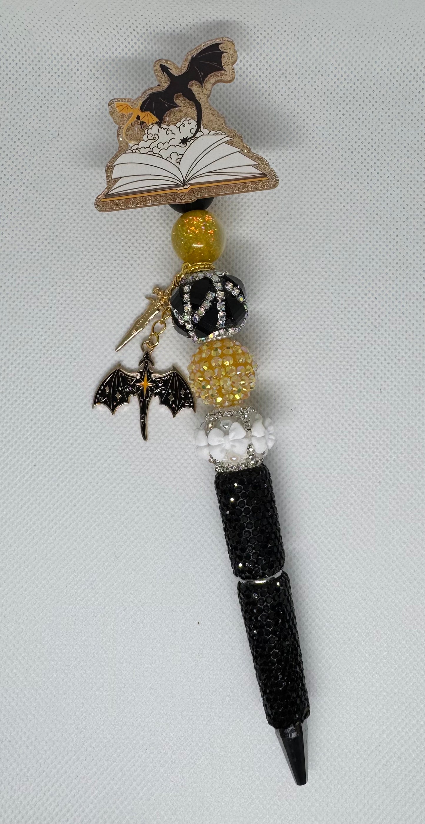 Dragon Bookish Beaded Pen
