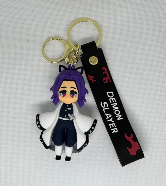 Demon Slayer Shinobu Inspired Keychain Charm 🦋💜