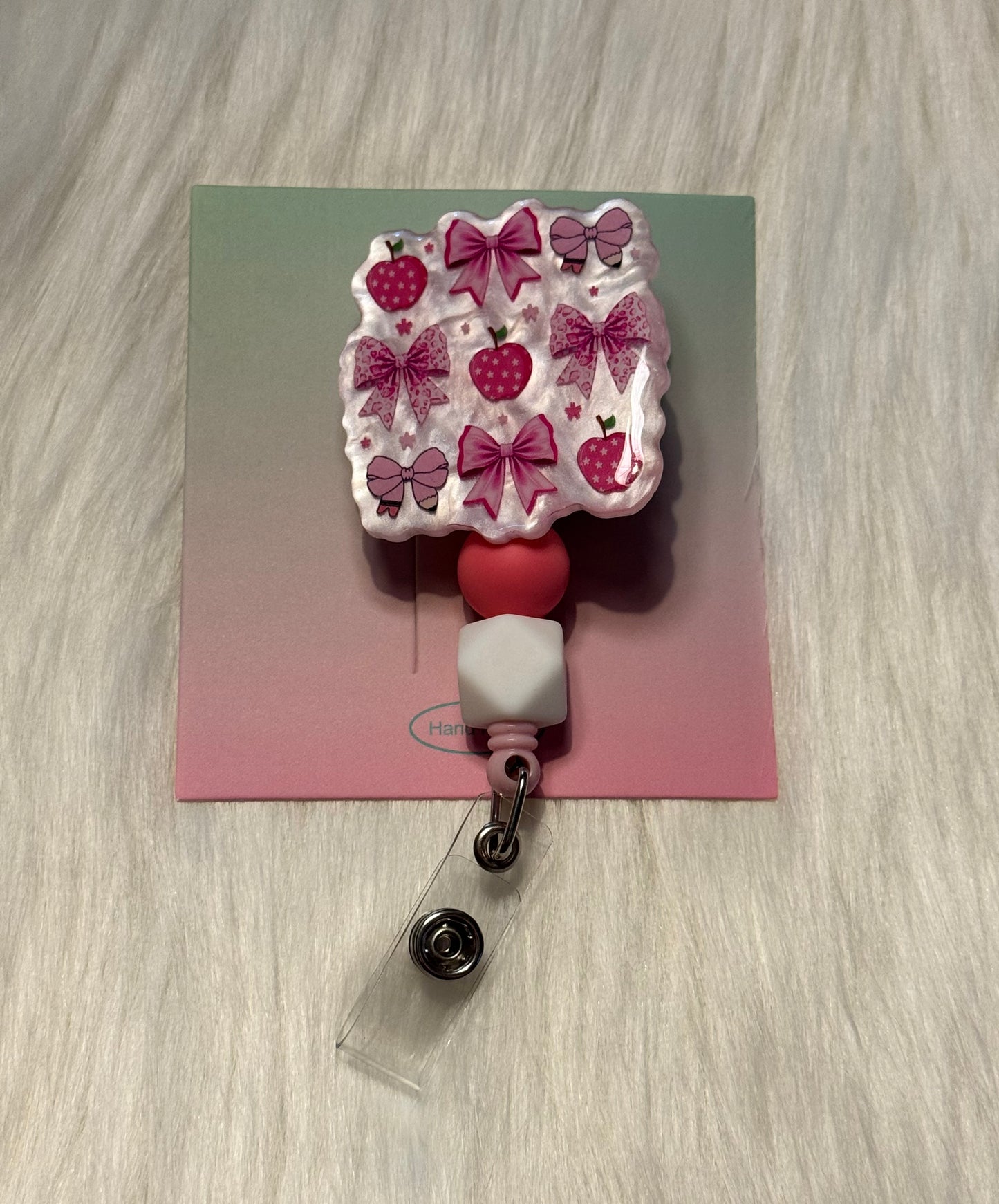 Coquette Bows & Strawberry Badge Reel 🍓🎀
