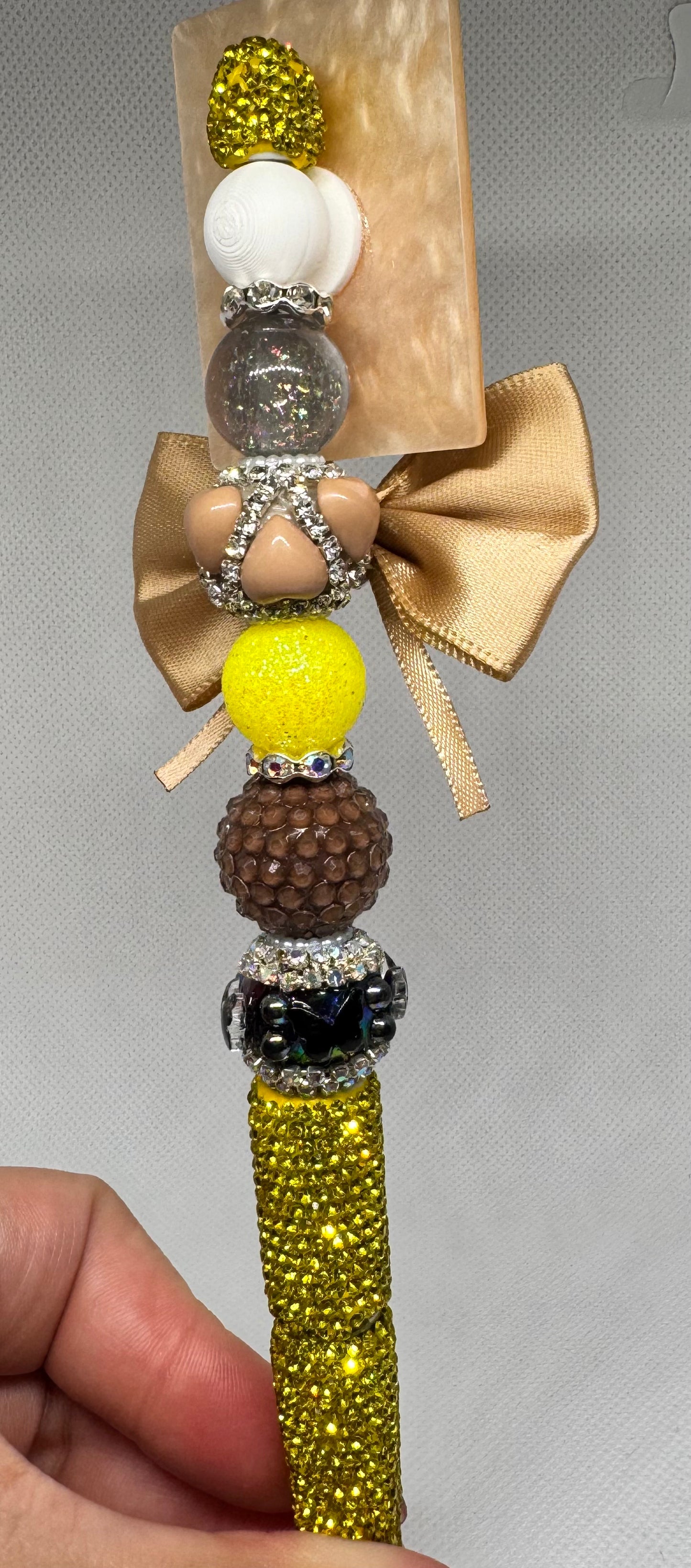 Enchanted Rose Princess Beaded Pen