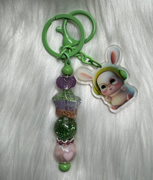 Cozy Bunny Dream Keychain 🐰✨