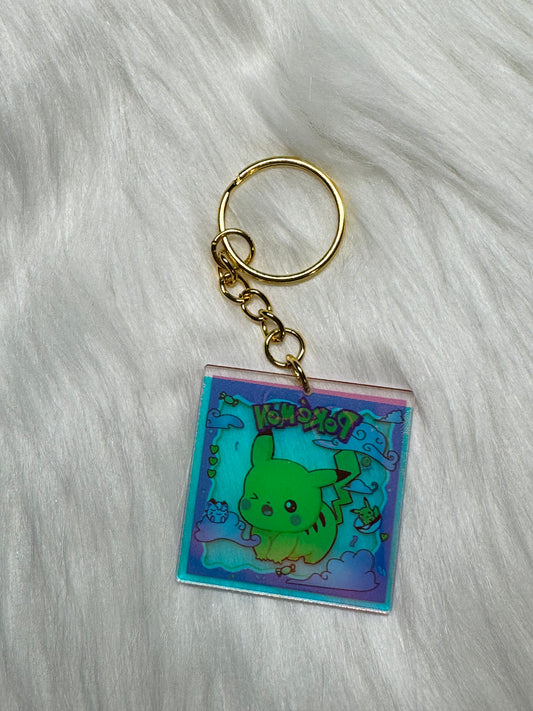⚡ Kawaii Electric Cutie Acrylic Keychain
