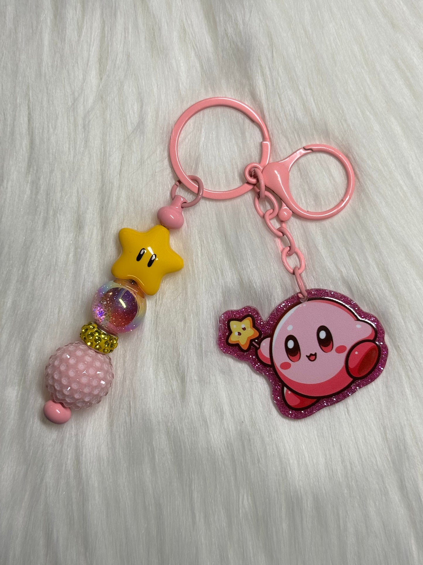 ⭐ Pink Star Dream Keychain