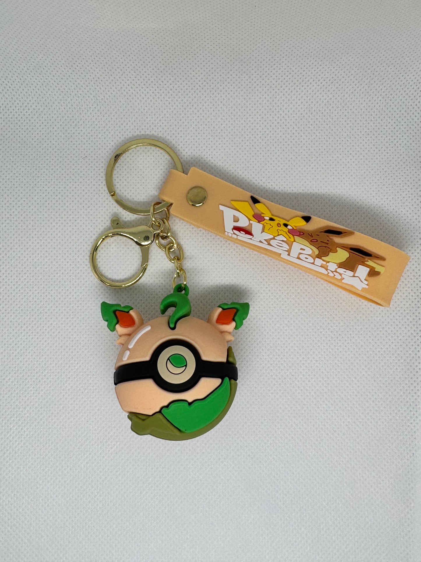 Leafeon Inspired Keychain