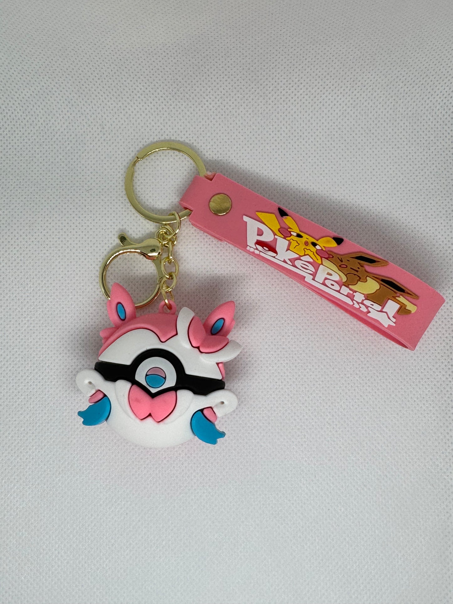 Sylveon Inspired Keychain