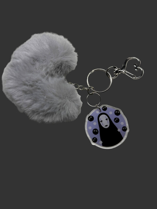 Keychain- pompom NF